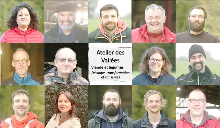 L'atelier des 6 Vallées réunit des producteurs de la Vienne et des Deux-Sèvres.