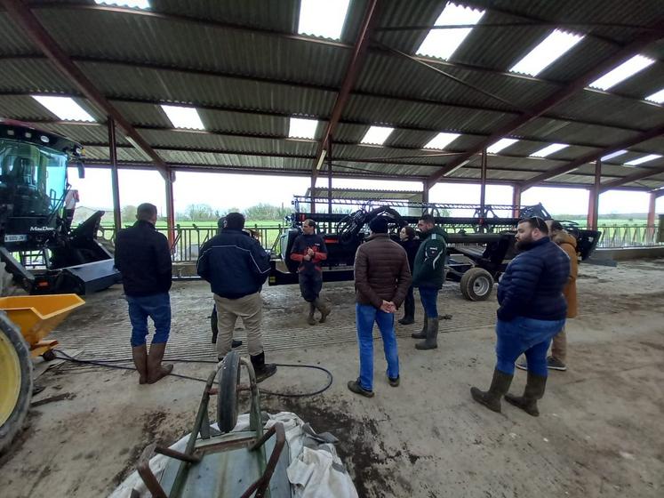 Après la théorie, place au terrain. L'enjeu du groupe est aussi de trouver les leviers pour faire des économies de temps et d'utilisation d'engins.