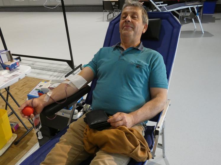 Pascal Guillaud a lancé un appel aux agriculteurs du secteur de Tonnay-Charente pour participer à cette opération de don du sang.