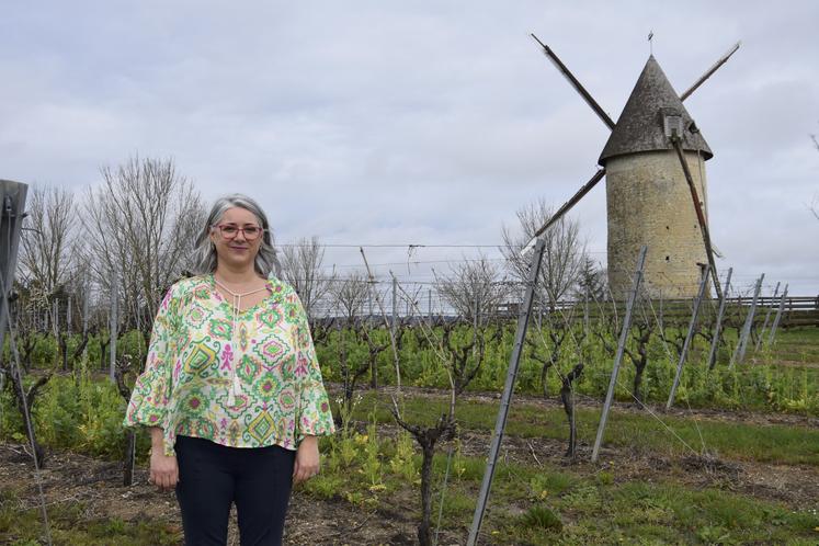 Aurélie Naudin répond aux besoins des artisans, viticulteurs et gérants de PME.