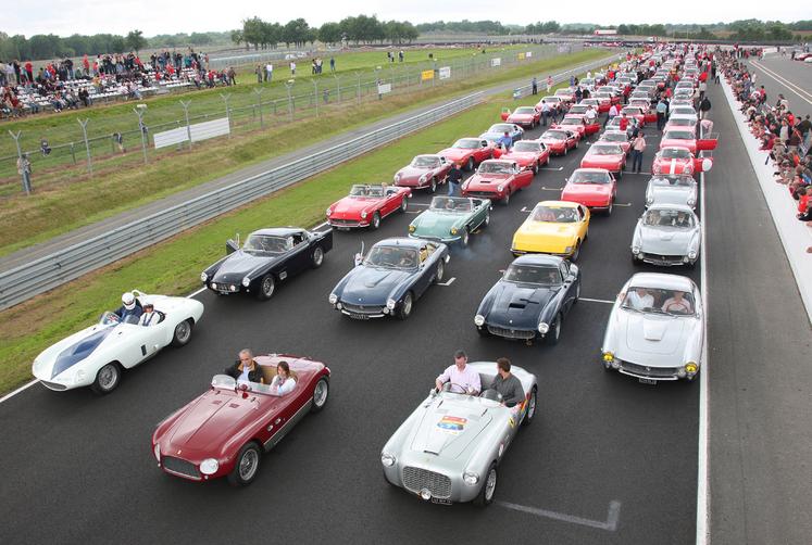 La manifestation est devenue un des plus grands rassemblements mondiaux annuels de Ferrari (photo d'archives).