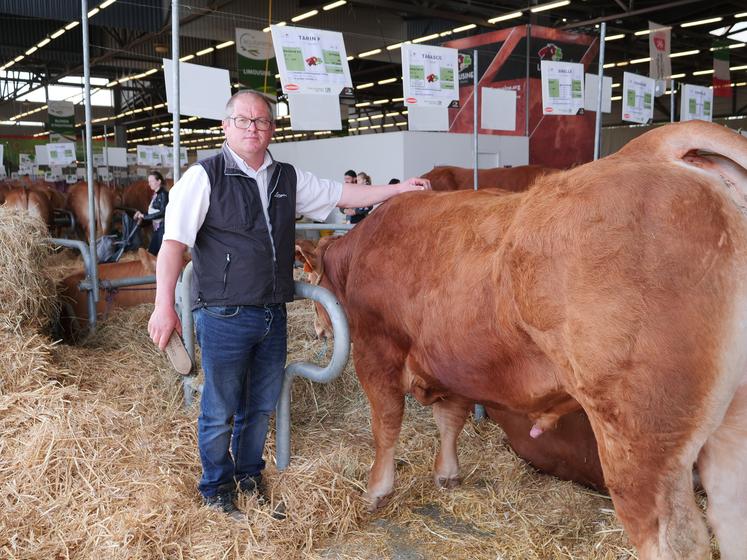 Bernard Gourdet et le jeune Tarin.