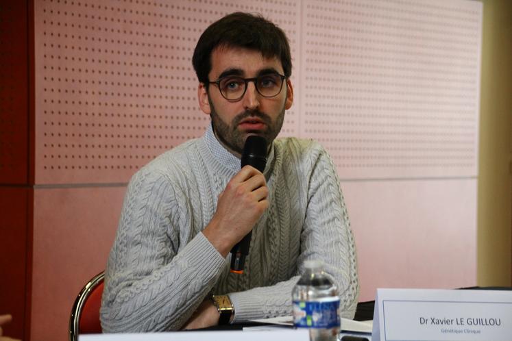 Dr Xavier Le Guillou travaille à la conception de biopsies virtuelles.