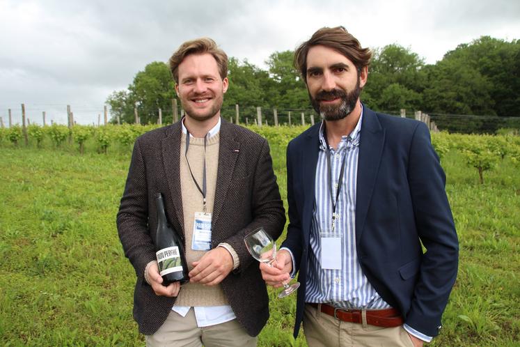 Valentin Ramel et German Mulet ont présenté leurs nouvelles cuvées.