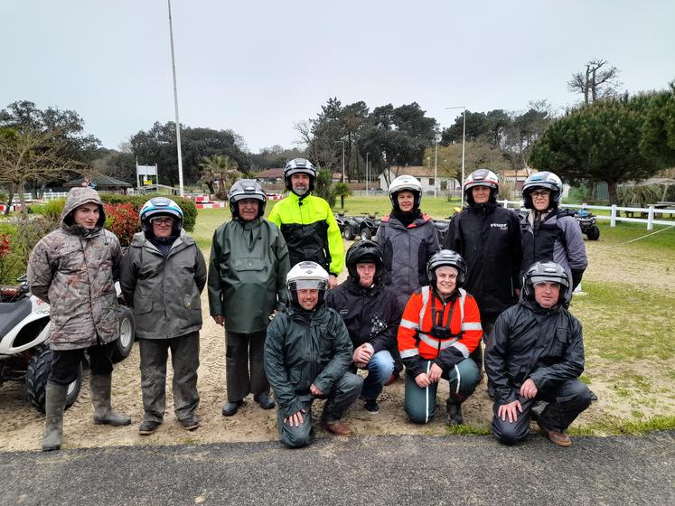 Une dizaine d'agriculteurs et de salariés agricoles ont participé à cette formation organisée par la MSA des Charentes.