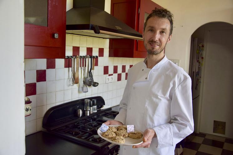 Laurent Hugé a changé de vie pour se consacrer notamment à la pâtisserie.