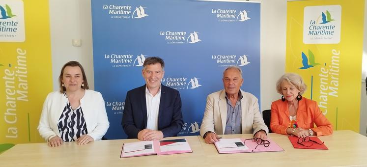 Signature juillet 2024 partenariat Département Ferrocampus.