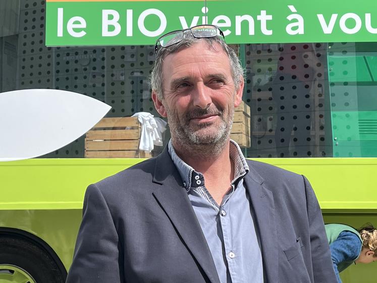 Philippe Leymat, le président d'Interbio Nouvelle-Aquitaine, s'attend à une reprise de la croissance dans les mois à venir.