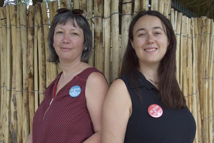 Lorrie Vallier et Clémence Petit, mamans et entrepreneuses.