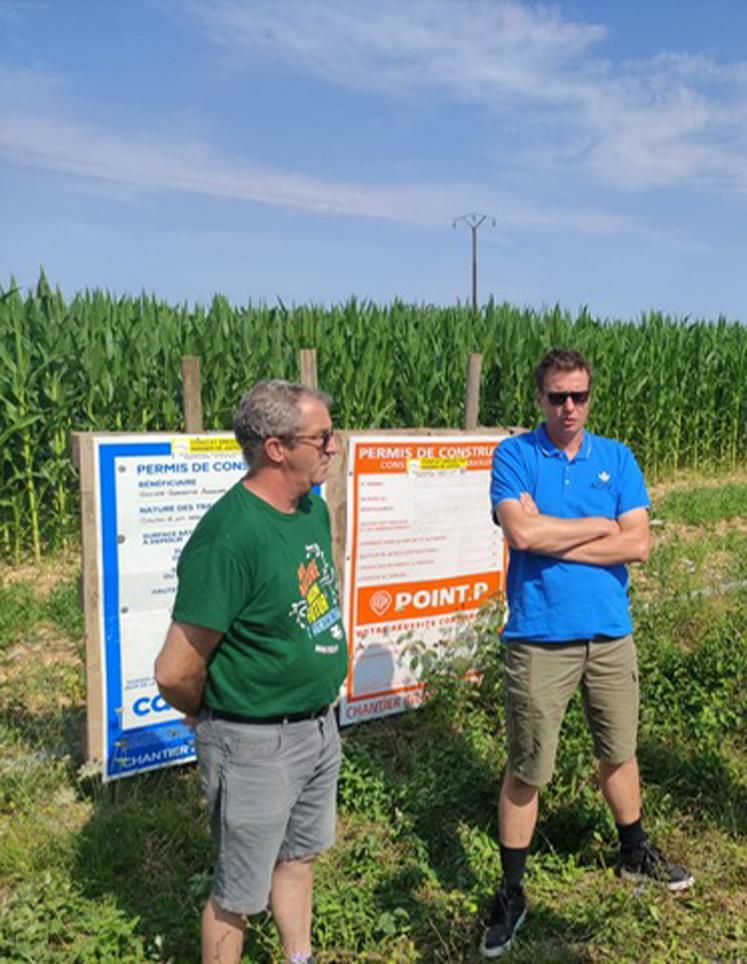 Laurent Lambert et Nicolas Giraud sont allés voir des agriculteurs situés dans les périmètres des mobilisations.
