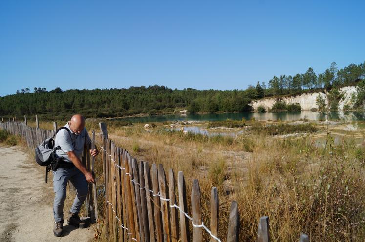 Le site protégé de Guizengeard a dû être fermé en 2021, victime de surfréquentation.