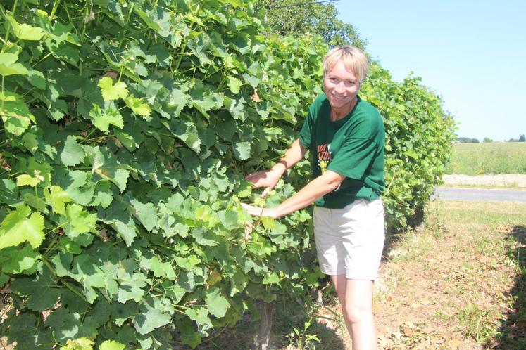 Aurélie Fleury, 45 ans, est la première présidente de la FNSEA de la Vienne.