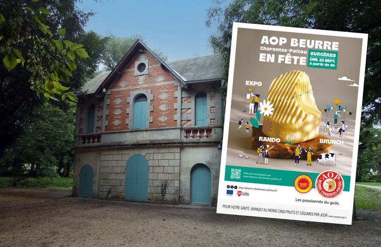 La guinguette du château de Surgères rouvrira ses portes le 22 septembre à l'occasion de cette Fête du beurre.