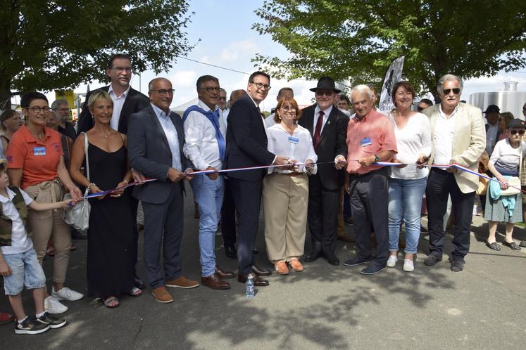 La foire-exposition de Barbezieux a été inaugurée vendredi soir par le nouveau préfet de Charente, Jérôme Harnois.