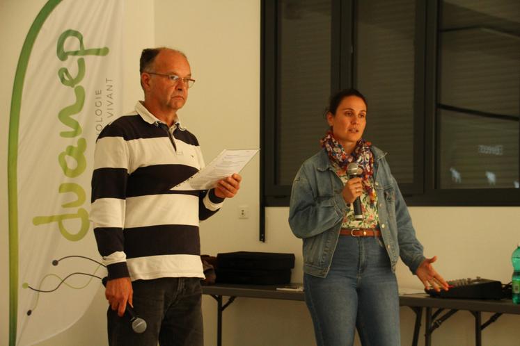 Maud Goichon-Guilbard a voulu mettre fin aux problèmes de mycoplasmes survenus sur l'élevage.