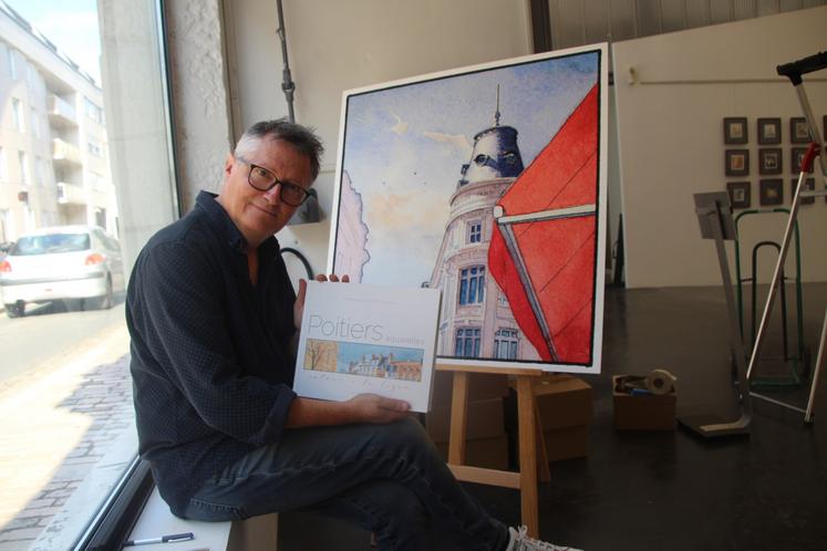 L'aquarelle de la Maison Vannier est une des préférées d'Emmanuel Denis-Touron.