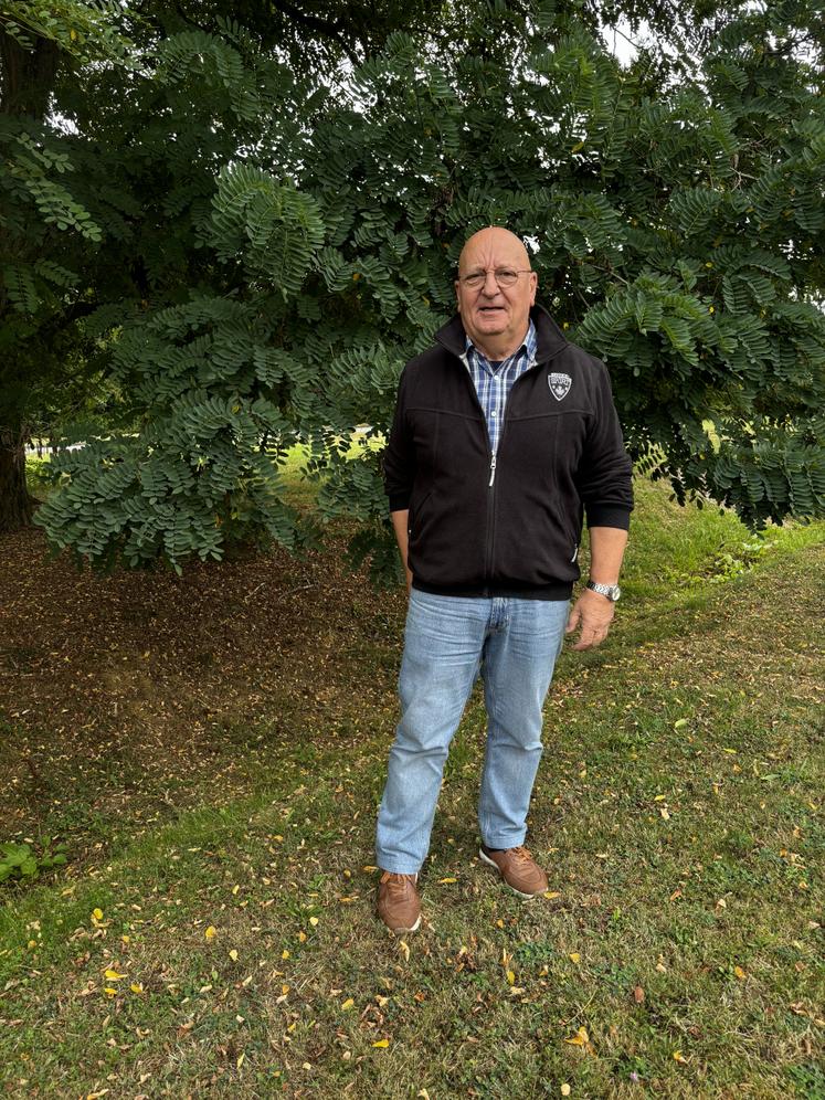 Michel Cuau est le président de la fédération des chasseurs de la Vienne.