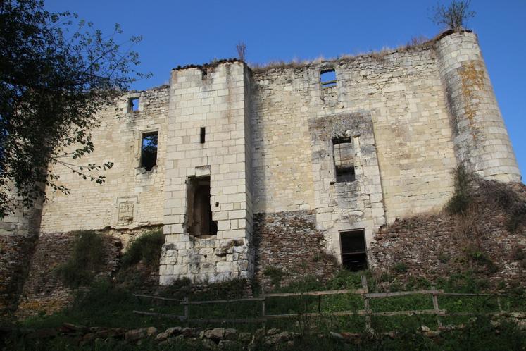 Le château de Montfaucon fait l'objet de chantier participatif, un samedi par mois avec les bénévoles des gardiens de Monfaucon.