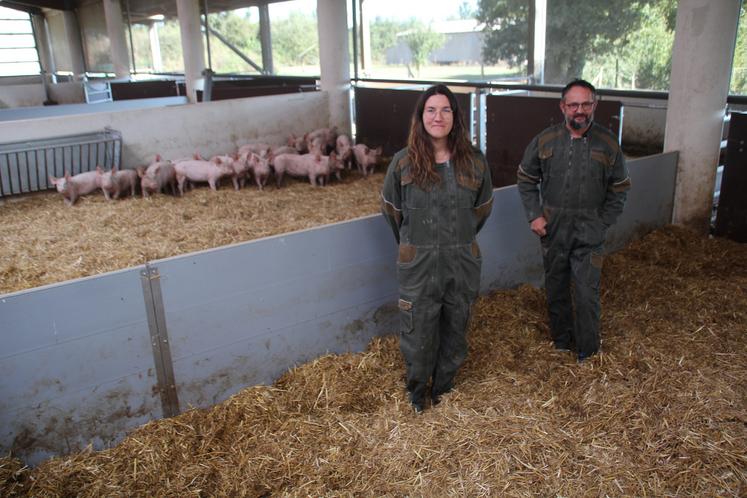 À Porganic, les recherches portent sur la génétique, l'alimentation, ou encore le comportement des animaux.