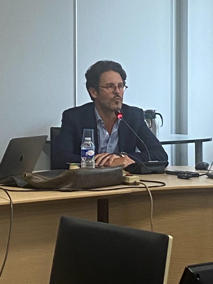 Raphaël Delpech, directeur général du BNIC, lors de la journée des courtiers, le 11 septembre 2024.