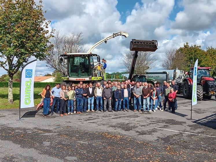 Les adhérents de la Cuma de Charroux ont fêté les 40 ans de la structure.