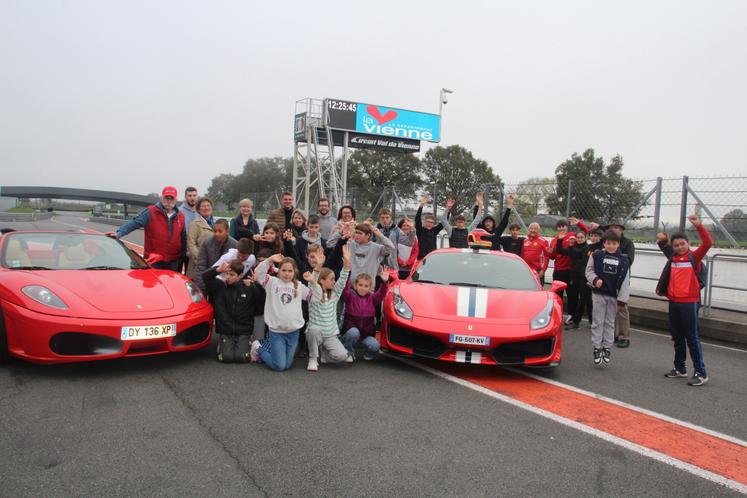 Mardi dernier, 50 jeunes étaient sur le circuit du Val de Vienne au Vigeant.