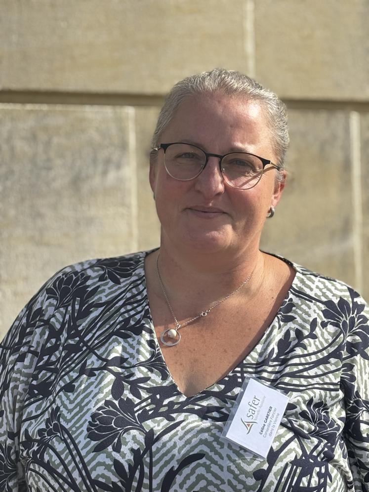 Céline Garetier dirige la Safer de la Vienne depuis le mois de mars.