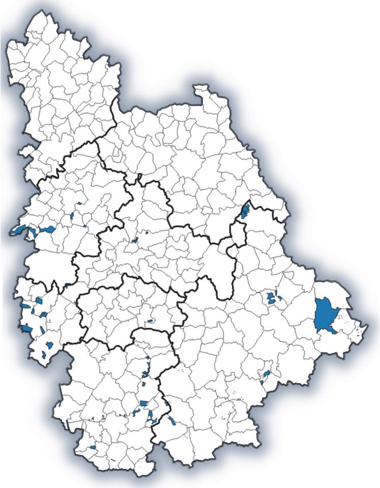 47 communes de la Vienne ont classé des zones pour accélérer l'éolien sur leur territoire. Les autres cartes sont à retrouver sur www.caracterres.fr