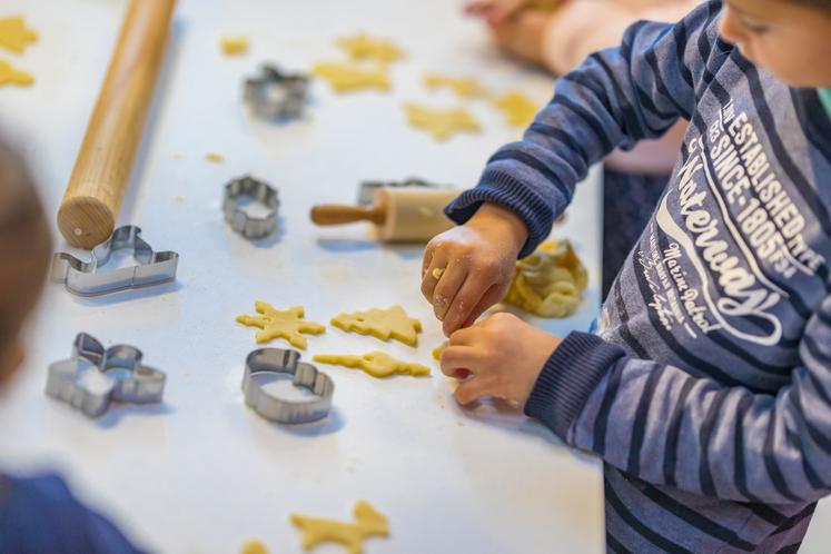 Les enfants pourront s'initier à la cuisine. 