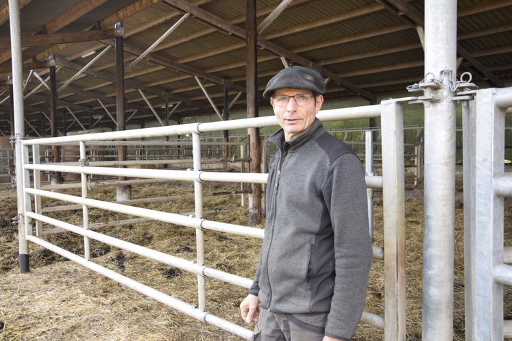 Eric Germond est éleveur bovin à Chabanais.