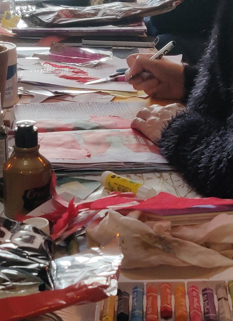 Le carnet de deuil est une démarche artistique pour exprimer son vécu du deuil.