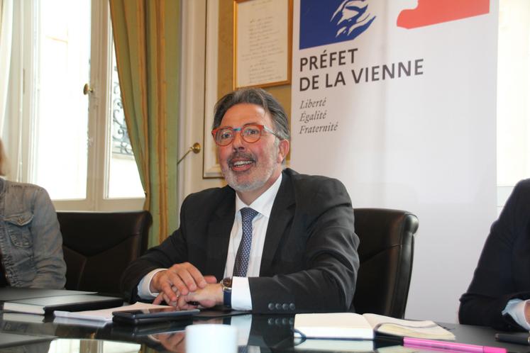 "La vie d'un préfet, c'est sur le terrain", dit Serge Boulanger.