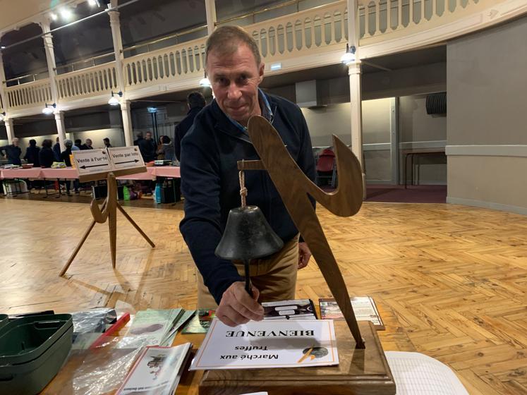 Éric Chasseriaud, président de l'Association des trufficulteurs de Charente-Maritime.