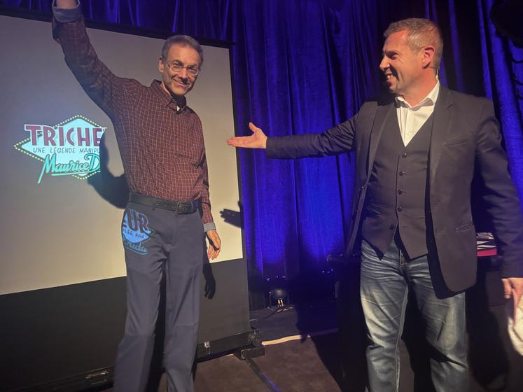 Richard Marcus était présent au spectacle de Maurice Douda, il y a quelques jours à Cissé.