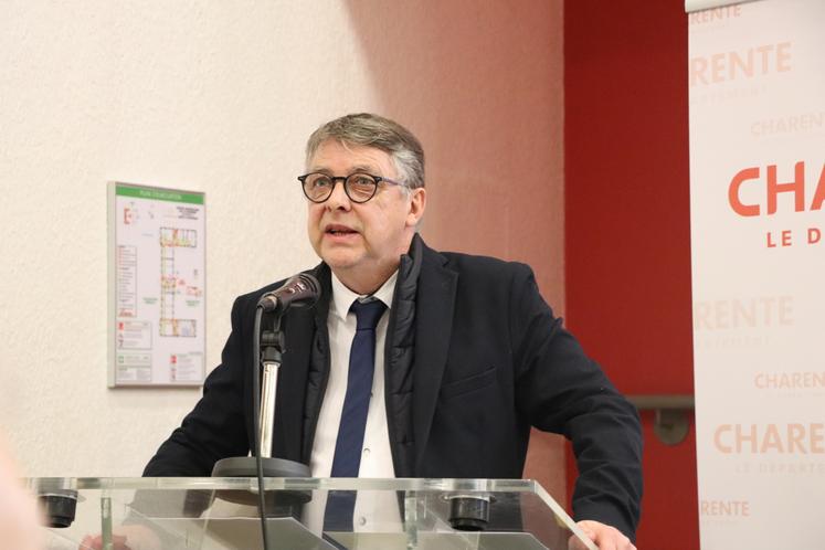 Philippe Bouty, président du Conseil départemental