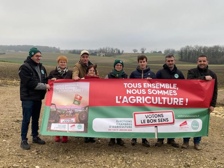 La FNSEA et JA 86 ont détaillé leur programme lors d'une réunion chez Aurélie Fleury, à Thurageau.