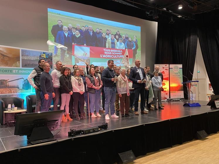 La liste que présentent la Fnsea et les JA des Deux-Sèvres s'est rajeunie et féminisé par rapport à 2019.