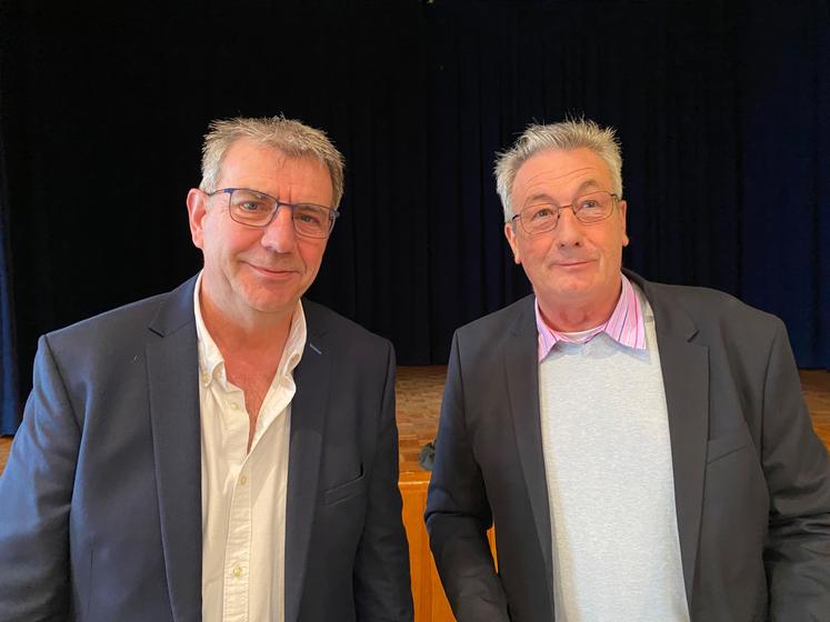 Francis Faure, le directeur, a salué le travail du président François Vallet au sein de la coopérative, pendant 14 ans.