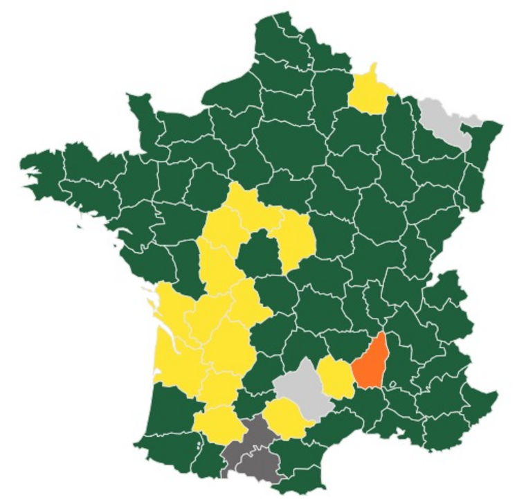 carte résultats