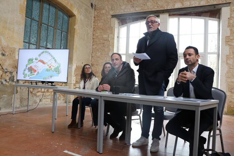 Présentation du projet de réhabilitation de Lagora à Gond-Pontouvre