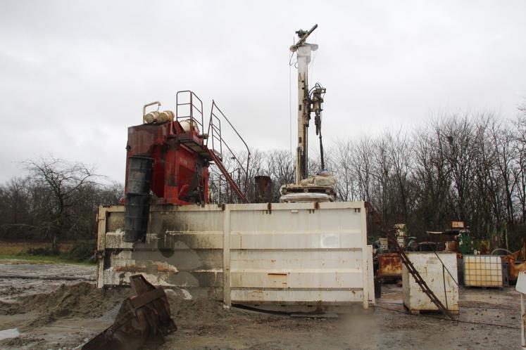 Après ce 4e forage à Naintré, Eaux de Vienne arrête sa recherche d'eau souterraine.