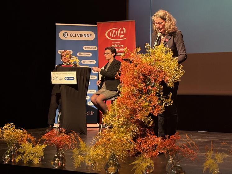 Catherine Lathus et Karine Desroses ont détaillé les actualités de la CCI et de la CMA.