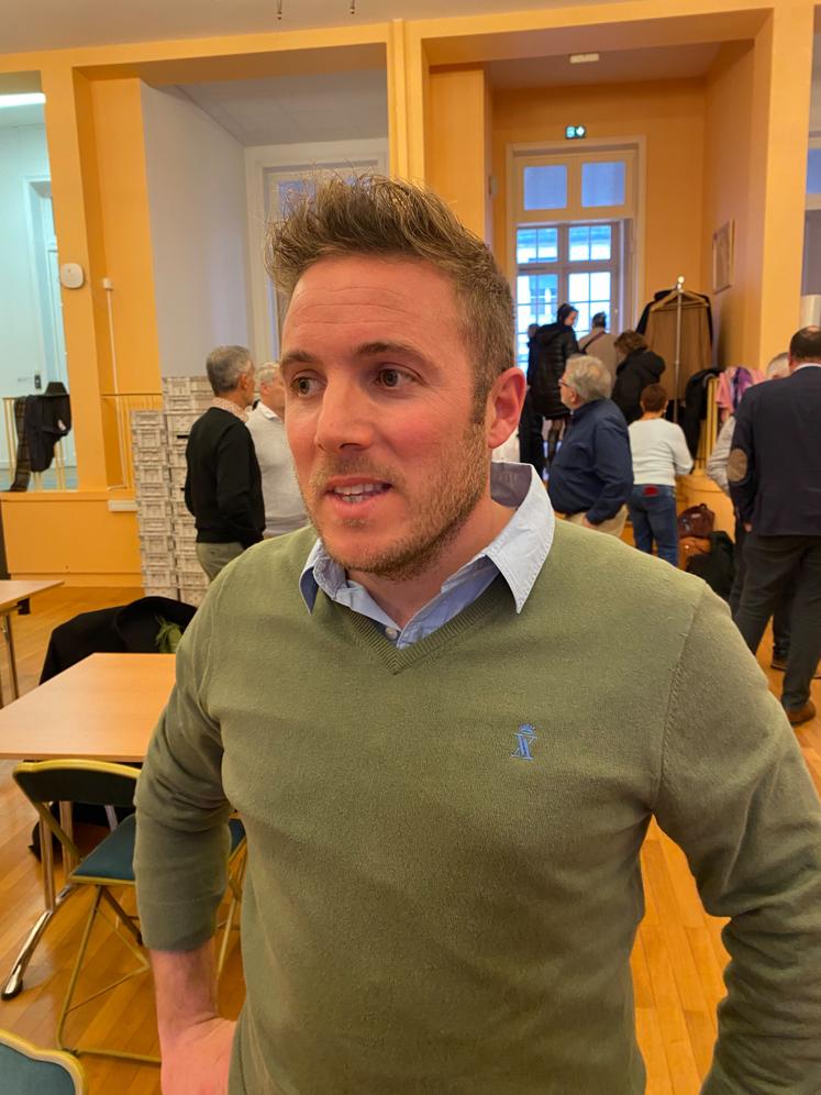 Thomas Palissier, tête de liste de la CR17.