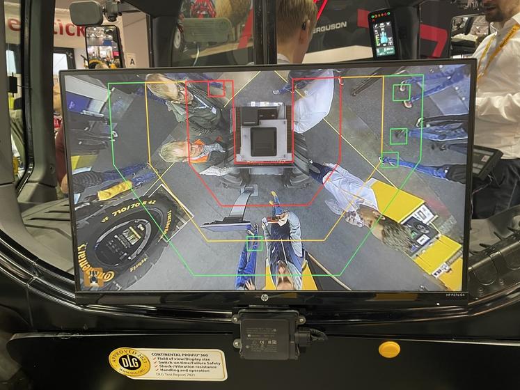 Les caméras dotées d'intelligence artificielle du fabricant Continental sont capables de déceler des objets en mouvement.