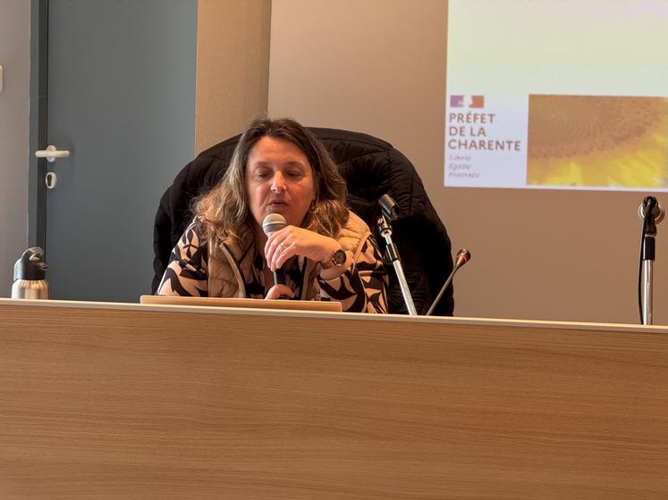 Stéphanie Pannetier, cheffe de l'unité Pac.