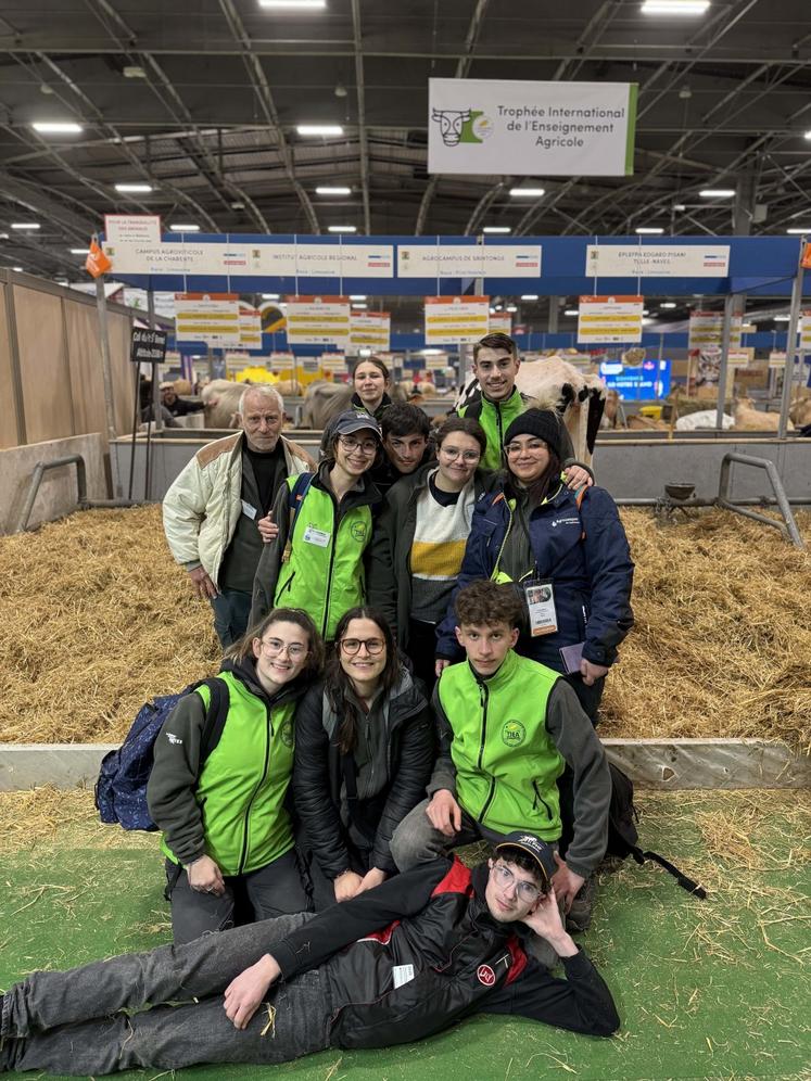 Une belle 4ème place pour l'équipe de l'Agrocampus de Saintonge, dont c'était la première participation au TIEA !