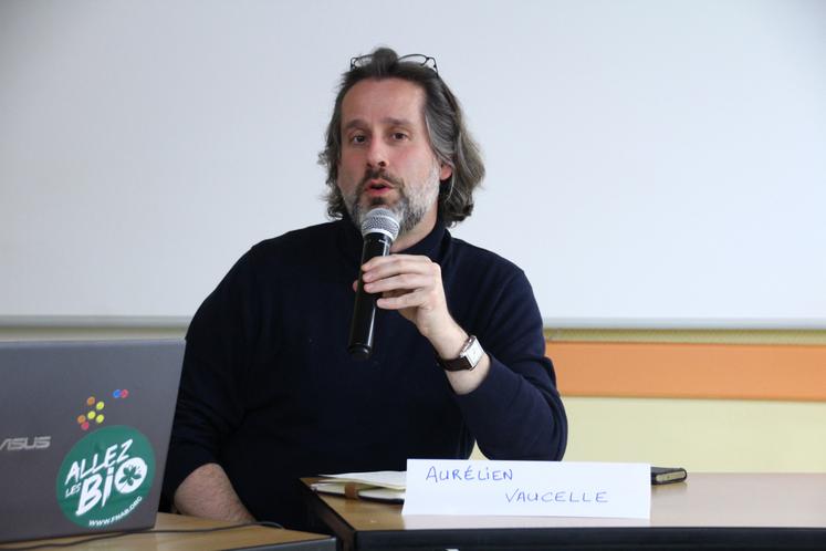 Aurélien Vaucelle, conseiller agriculture de la députée européenne Valérie Hayer.