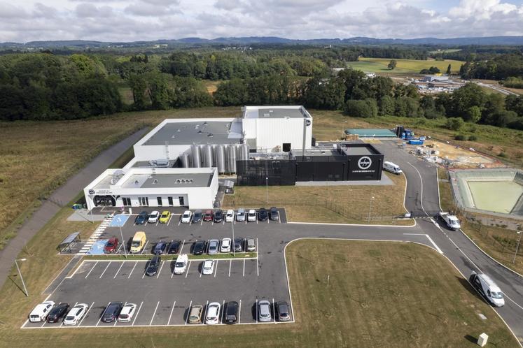 Le site de la laiterie Les Fayes (proche de Limoges) a été reconstruite en 2024.