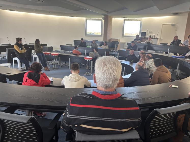 De nombreux cédants étaient cette année présents.