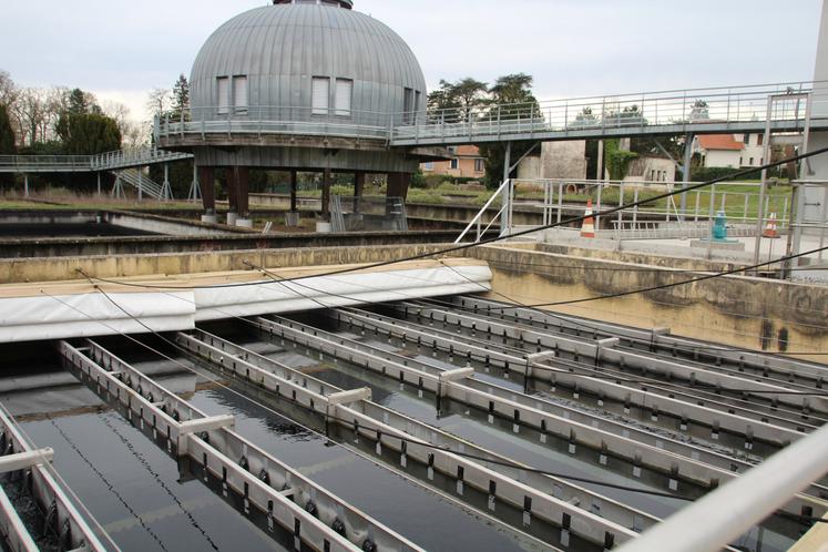 La station de Bellejouanne traite et produit chaque année 5 millions m3 d'eau potable.